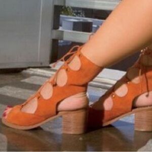 Matisse Expo Gladiator Style Chunky Heel Sandals